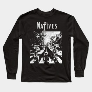 The Natives Abbey Road Native American Design Long Sleeve T-Shirt